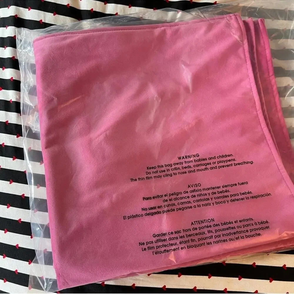 2 HOT PINK VELVET Euro Accent Pillow Covers Luxury High End Designer Cozy Soft